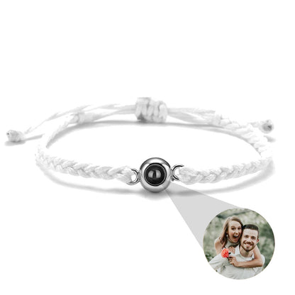 Braided Photo Bracelet